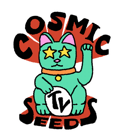 Cosmicseeds Sticker by Asher McShane