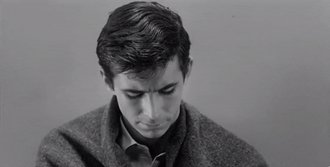 Norman Bates Smile GIF - Find & Share on GIPHY