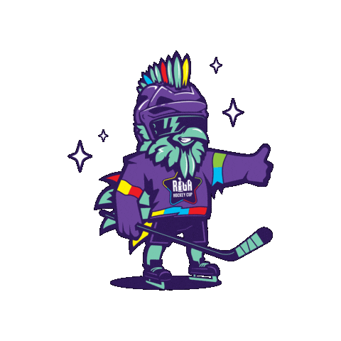 Ice Hockey Ricky Sticker by Riga Hockey Cup