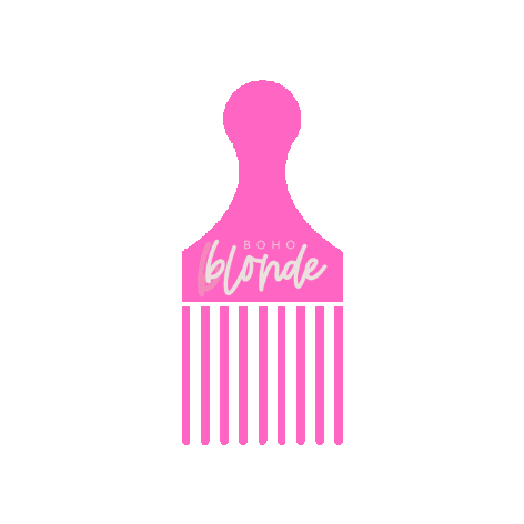 Hair Comb Bb Sticker by Boho Blonde