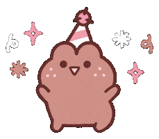 Birthday Milo Sticker