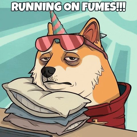 Tired Over It GIF by Doge Pound