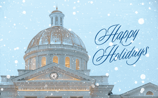 Happy Holidays College Campus GIF by Christopher Newport University