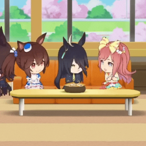 Chibi Umamusume GIF