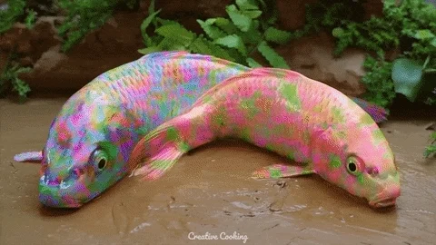 Stop Motion Swimming GIF