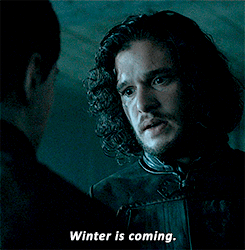winter is coming GIF