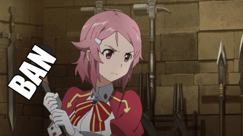 Image result for anime hammer gif