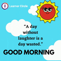 Good Morning Laugh GIF by Learner Circle