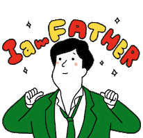 Coffee Father Sticker by blanco_COFFEE