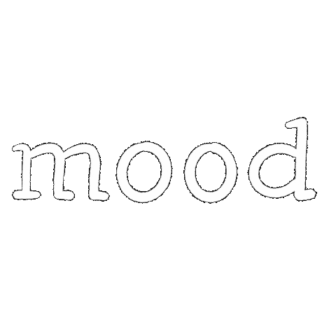 Mood Handwriting Sticker
