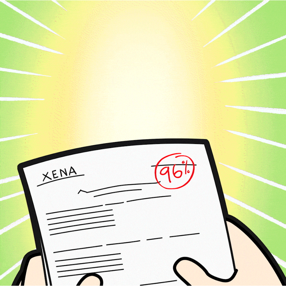 Pass Exam GIF by LK School Daze
