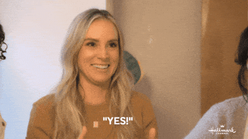 Connie Britton Yes GIF by Hallmark Channel