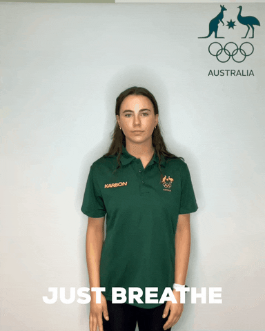Breathe Winter Olympics GIF by AUSOlympicTeam