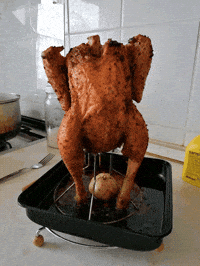 fried chicken dance gif