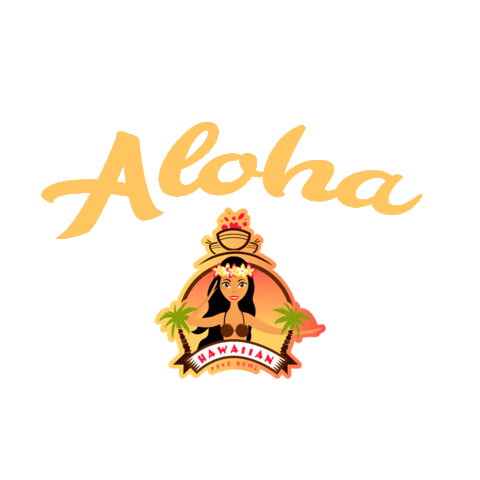Hawaiian Poké bowl Sticker