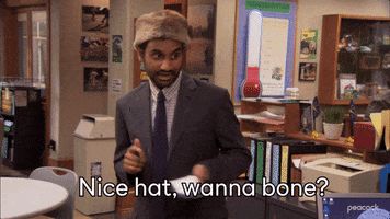 Parks And Recreation Hat GIF by PeacockTV