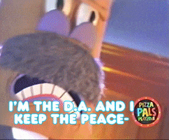 I Am The Law Meowwolf GIF by PIZZA PALS PLAYZONE
