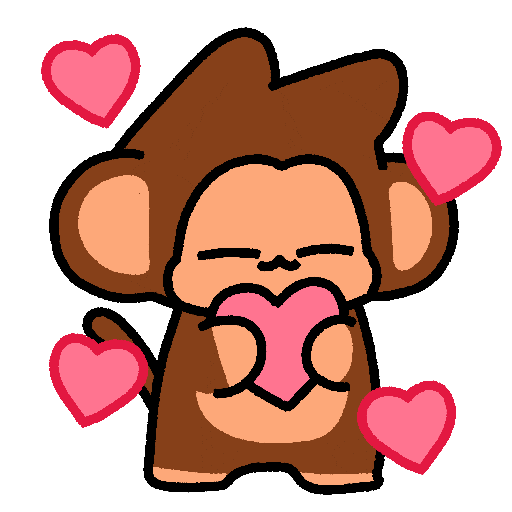 I Love You Hug Sticker