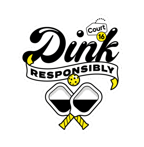 Court16 Sticker by Court 16 - Tennis & Pickleball