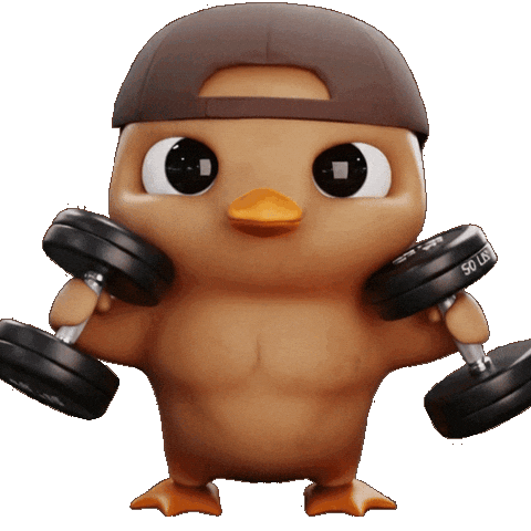 Flexing Six Pack Sticker by Atrium