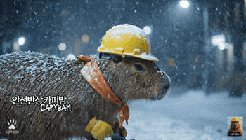 Snow Oops GIF