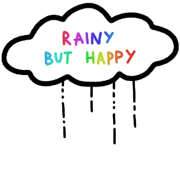 Happy Rainbow Sticker