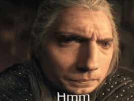 Hmm Wobbly GIF