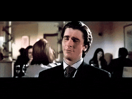 Christian Bale Reaction GIF