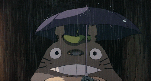 Totoro Rain Dance Gifs Get The Best Gif On Giphy