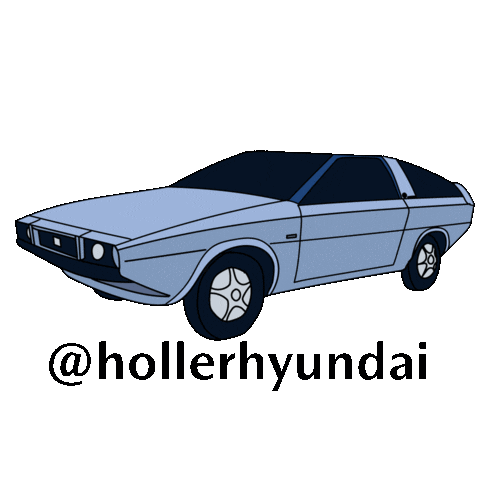 Holler Hyundai Sticker
