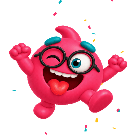 Excited Party Sticker by Teeela
