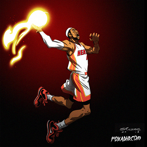 Lebron James Artists On Tumblr GIF by Animation Domination High-Def