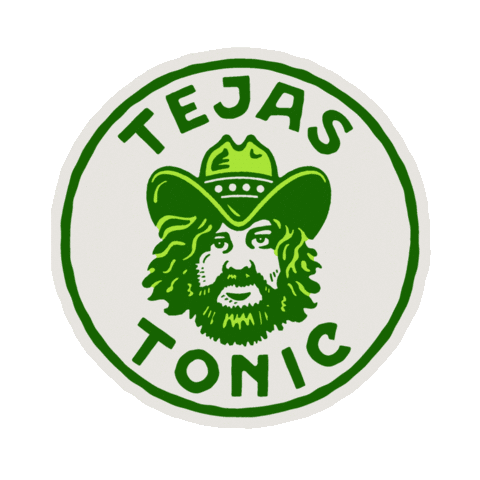 Texas Hemp Sticker by Tejas Tonic