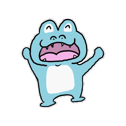 ワニ Sticker by fitsallgym24h