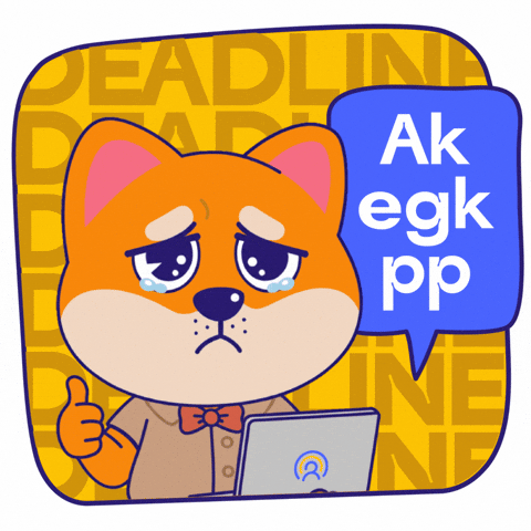 Sad Dog GIF by KOL.ID