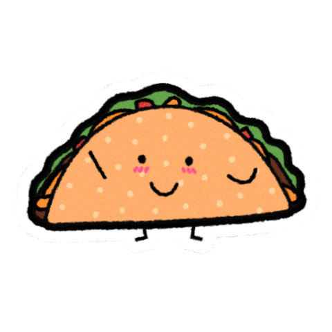 Taco Bell Tuesday Sticker by doozycrew