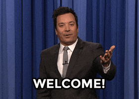 Welcoming Jimmy Fallon GIF by The Tonight Show Starring Jimmy Fallon