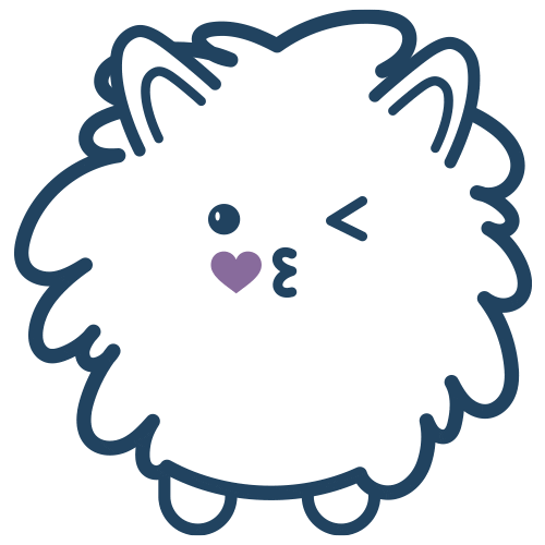 Cat Dog Sticker by Santista Decora