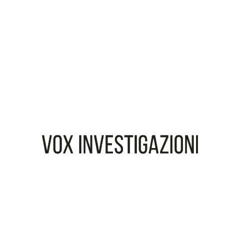 Vox Investigazioni Sticker