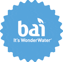 Bai. It's WonderWater. Sticker