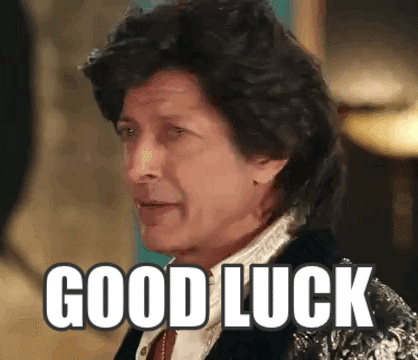 Jeff Goldblum Good Luck GIF - Find & Share on GIPHY