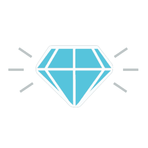 Diamond Shinebright Sticker by nybl.ai