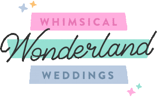 Whimsical Wonderland Weddings Sticker