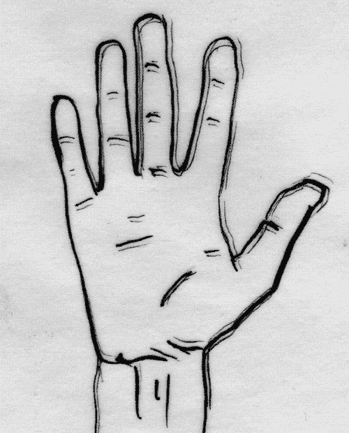 hand rotoscoping GIF by TraceLoops