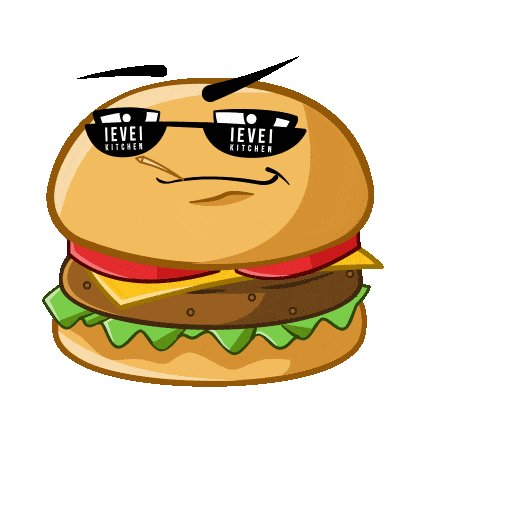 Еда Sticker by Level Kitchen