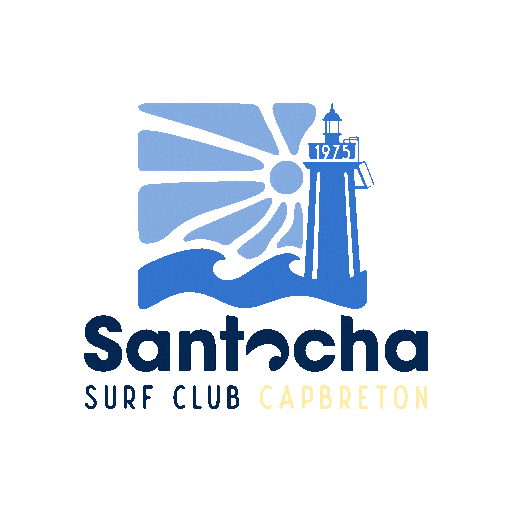 Surf Club Santosha Sticker by Santocha Surf Club Capbreton