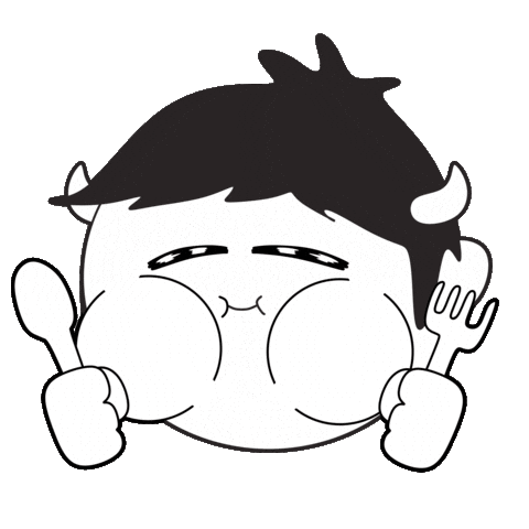 Fun Eating Sticker
