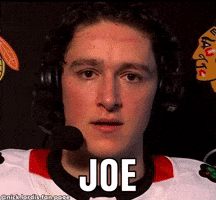Joe Blackhawks GIF