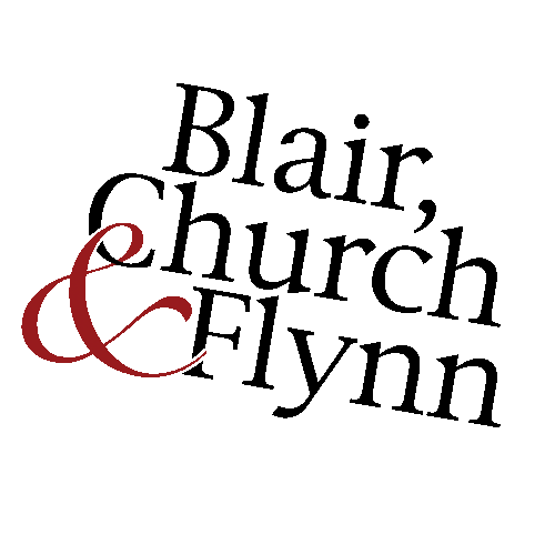 Blair, Church & Flynn Sticker