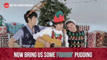 Christmas Pudding GIF by BuzzFeed